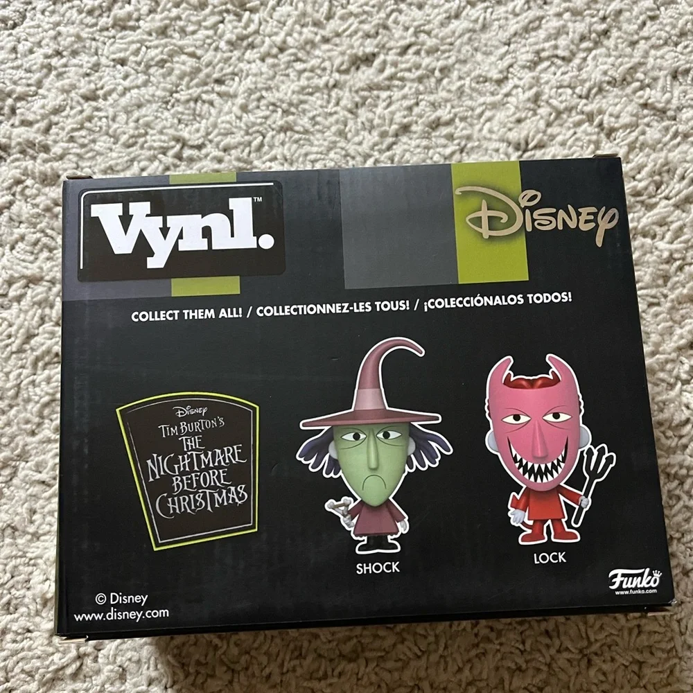FUNKO POP NEW NIB‎ FIGURES 2 PACK VYNL LOCK SHOCK Nightmare Before CHRISTMAS D15